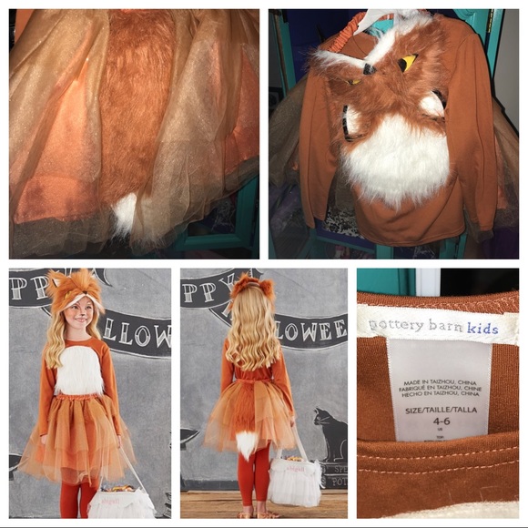 fox tutu costume